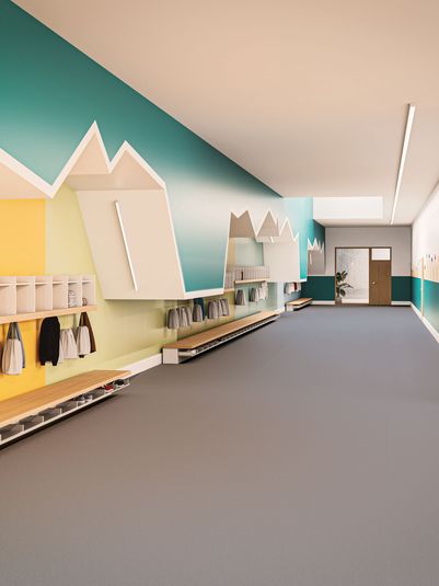 Elastischer Boden von Debolon